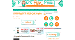 Desktop Screenshot of momsfunmoney.com